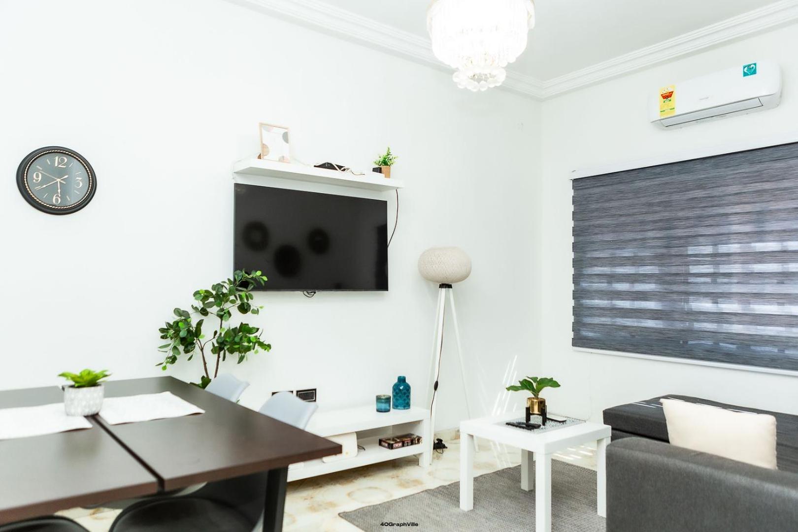 אקרה Stylish East Legon Apartment - Ac, Wi-Fi, Netflix מראה חיצוני תמונה