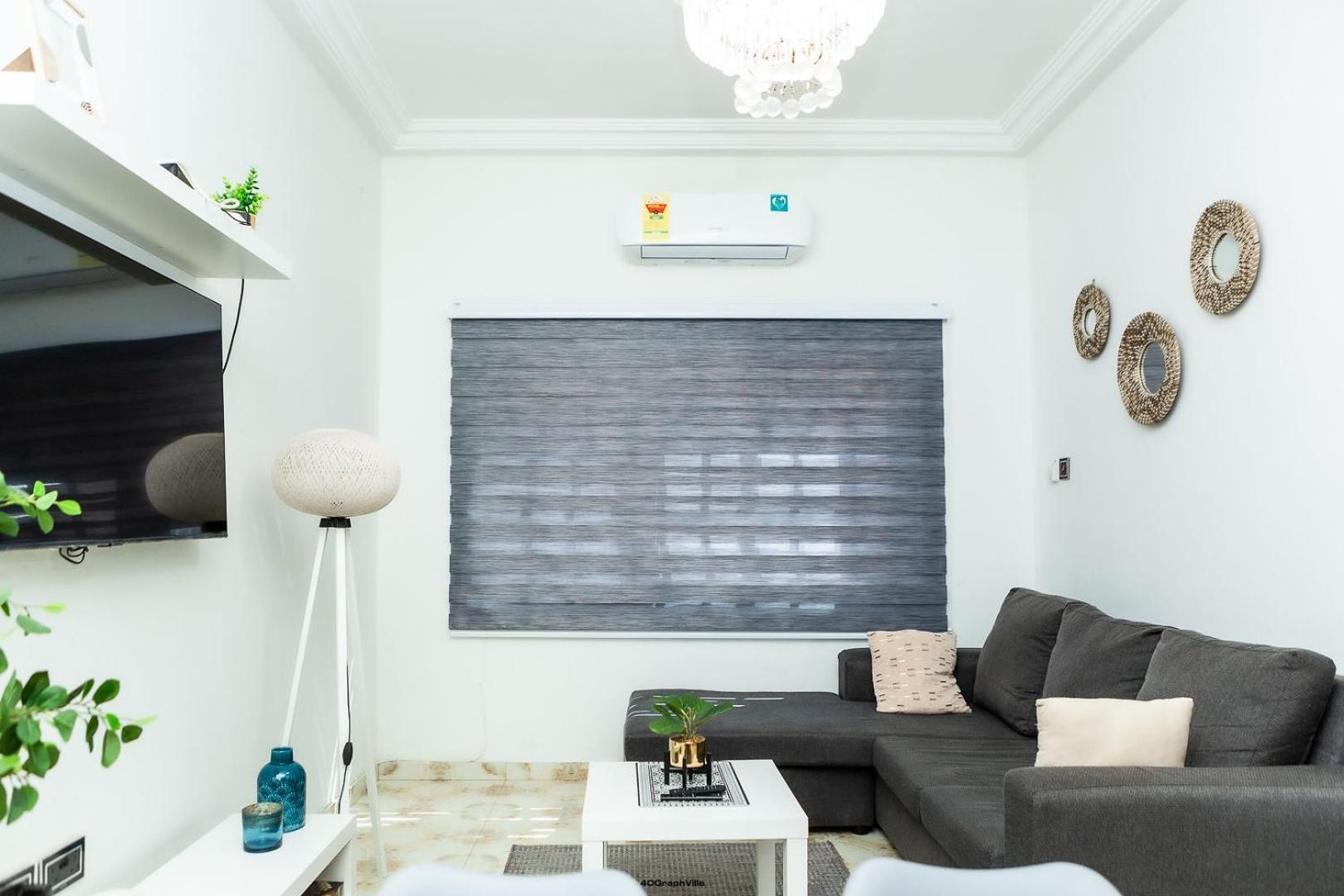 אקרה Stylish East Legon Apartment - Ac, Wi-Fi, Netflix מראה חיצוני תמונה
